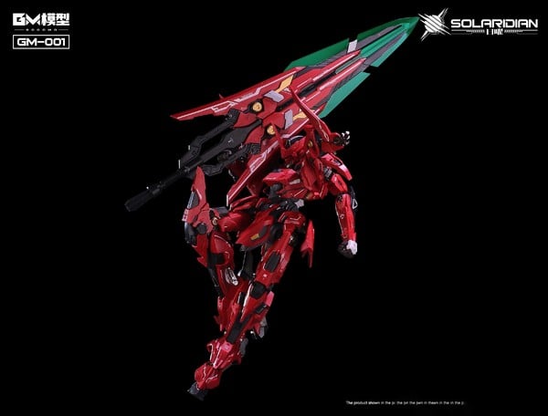 Model Kit Mecha 1:72 GM-Godomo GM-001 Solaridian - Nhật Diệu có khớp tốt biên độ cử động cao