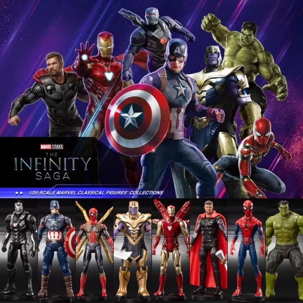 Mô hình đồ chơi nhân vật Marvel Infinity Saga Figure Collection