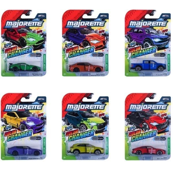 Xe Mô Hình MAJORETTE Color Changers Premium Cars - phù hợp sưu tầm