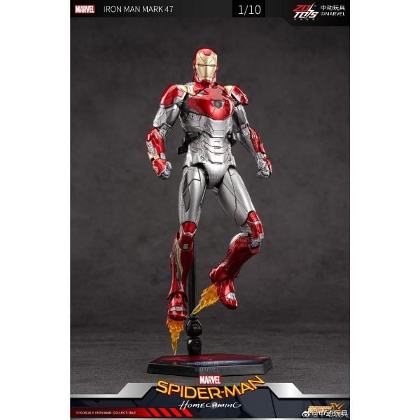 Mô hình Marvel - Iron Man MK47 - ZD Toys là món quà không thể thiếu cho các fan Marvel