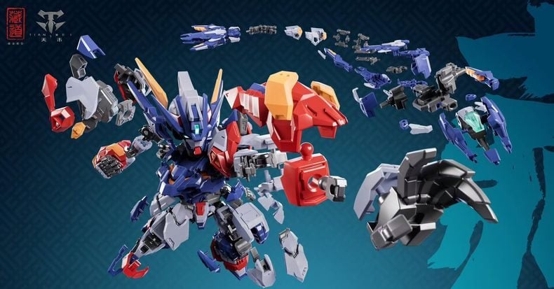 mô hình lắp ráp mecha trung đẹp nhất