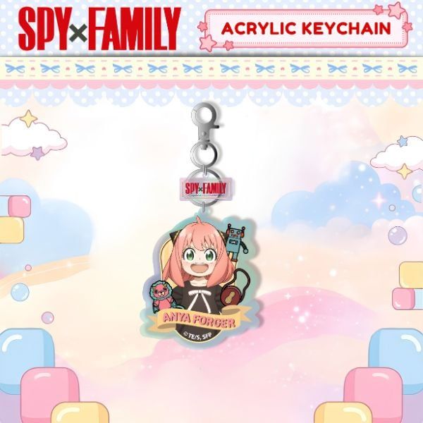 Móc khóa acrylic Spy x Family - Anya 2