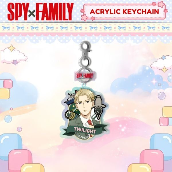 Móc khóa acrylic Spy x Family - Loid 1
