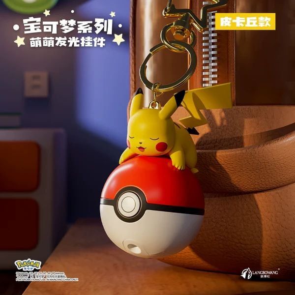 sưu tập Móc khóa mô hình Pokemon Luminous Phát Sáng độc lạ