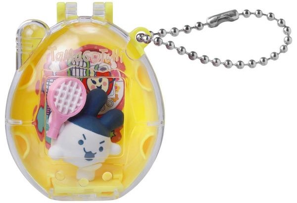 nShop bán túi mù chính hãng Bandai Tamagotchi Collectibles Hobby Time Blind Bag Ichigotchi đang ăn bánh