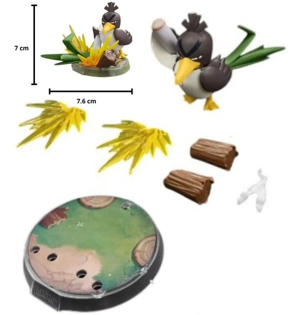 nShop bán Blokees Pokemon Classic Ver S Galarian Farfetch'd 74018 làm quà tặng fan series anime manga game PKM