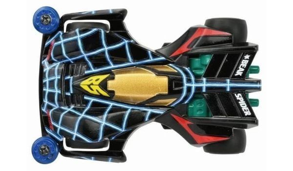 Tomica Premium Unlimited Bakusou Kyoudai Let's & Go!! Mini 4WD Beak Spider Màu Sơn Chi Tiết