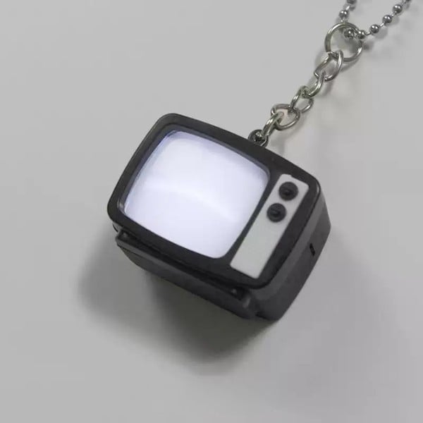 nShop bán Móc khóa mô hình TV Keychain trang trí tránh thất lạc móc khóa nhà, xe, trang trí túi đeo chéo, balo, cặp