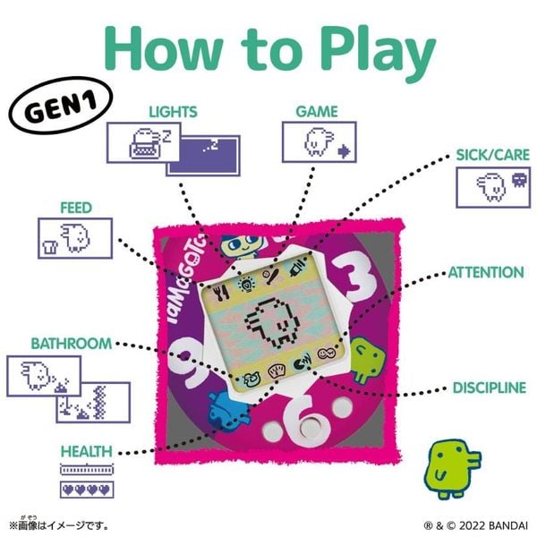 Mua ngay Original Tamagotchi Ice Cream Float chính hãng Bandai Nhật