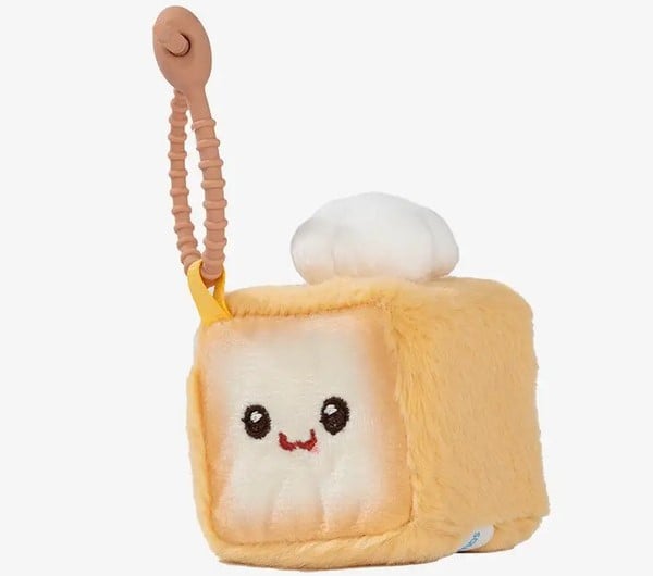 thú bông Squarepals Mini Konbini Collection 5cm bread bánh mì sandwich