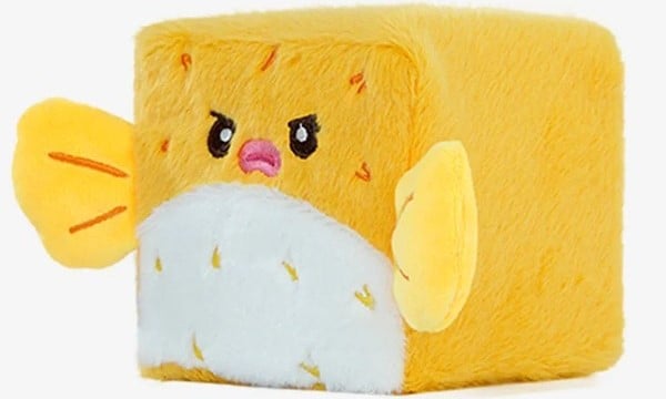 thú bông vuông Squarepals Ocean Collection 10cm puffer cá nóc