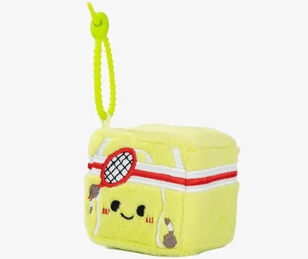 thú bông vuông 7 mẫu Squarepals Sports Collection 7cm tennis quần vợt