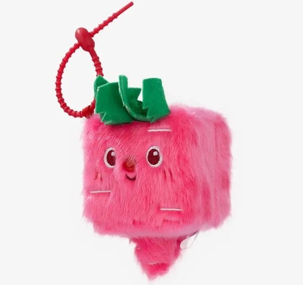 thú bông vuông Squarepals Vegetable Collection 7cm radish cải củ