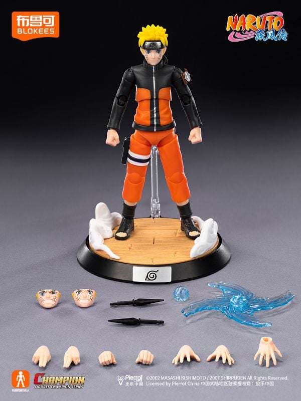 nShop bán action figure Blokees Naruto Shippuden Champion Class Naruto Uzumaki 756021 nhiều phụ kiện bonus