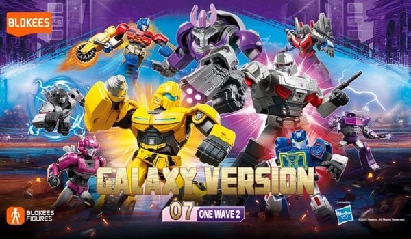 Blokees Transformers Galaxy Version 07 One Wave 2 Blind Box Có Các Mẫu Mô Hình Hấp Dẫn