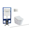 Bồn cầu treo tường cao cấp TOTO CW553C TCF33370GAA WH172AT TCA465 MB175MSS