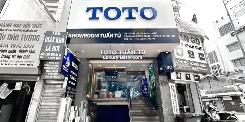 TOTO Tuấn Tú là đơn vị phân phối các sản phẩm TOTO chính hãng uy tín, chuyên nghiệp