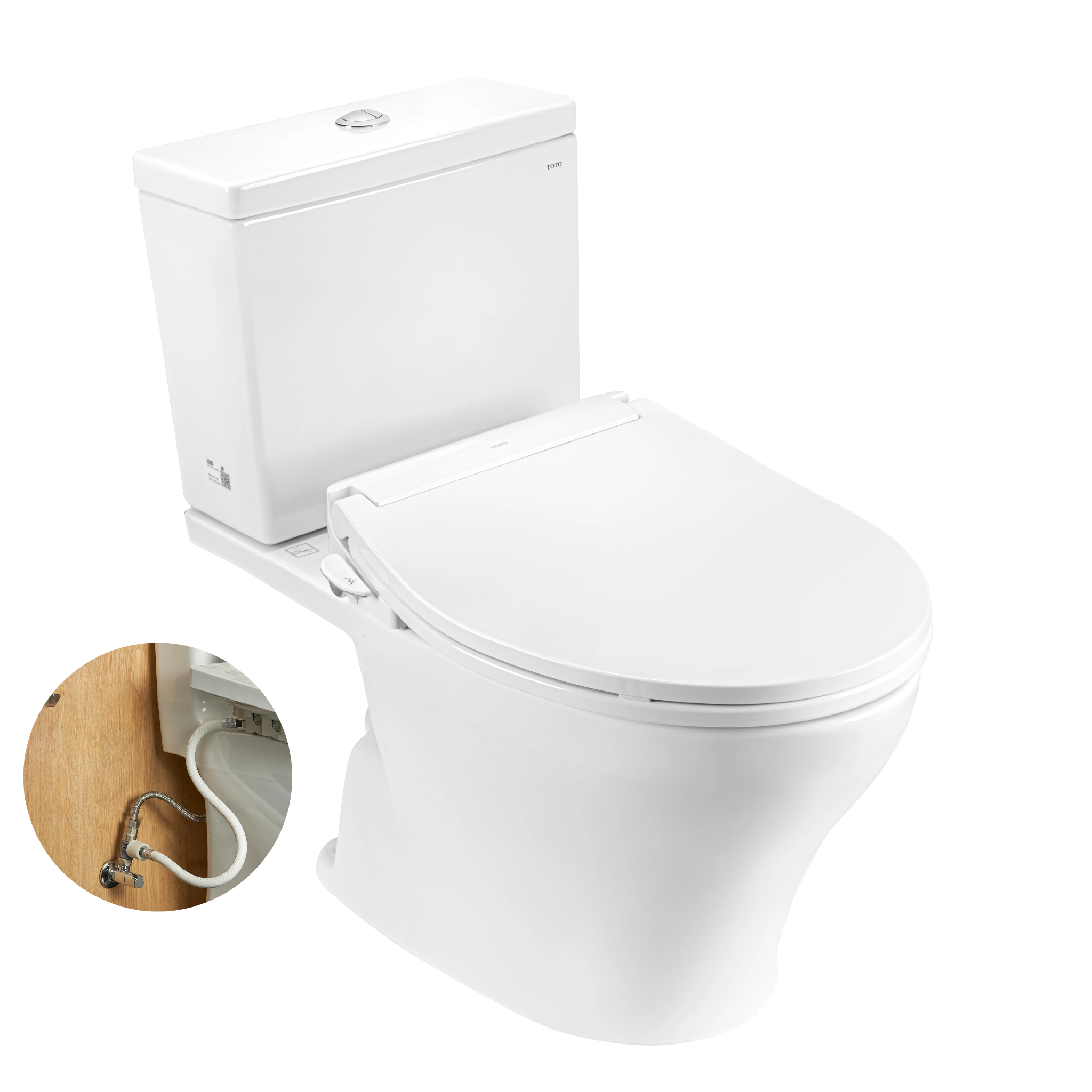 Bồn cầu TOTO CS326DE6 nắp rửa cơ