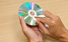Mẹo phục hồi đĩa DVD bị trầy xước