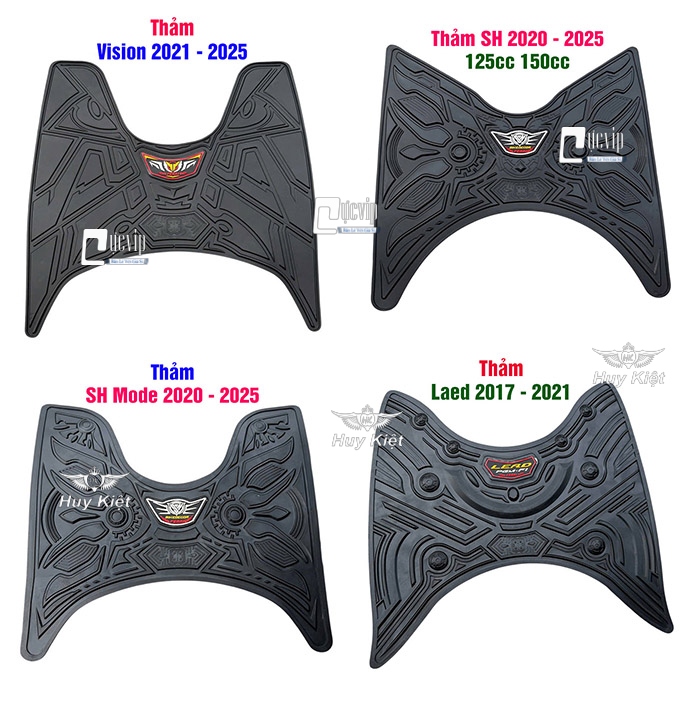 HC Thảm Cao Su Trước Vision 2021 - 2025, Lead 2017 - 2021, SH Mode 2020 - 2025, SH VN 2020 - 2024 MS6819