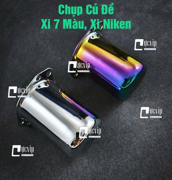 Chụp Củ Đề Xi 7 Màu, Xi Niken Gắn Dream, Future 1, Wave A, Wave Nhỏ, Wave S, RS, RSX, ZX, Blade, Thái MS6766