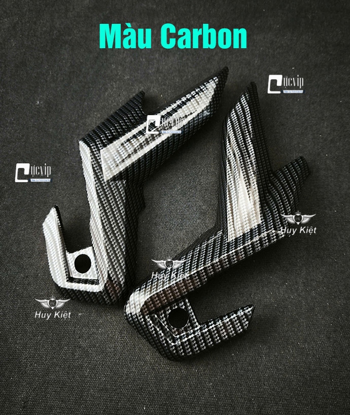 Ốp Gác Chân Sau AirBlade AB 2023 - 2025 160cc, 125cc Xi Mạ Crom, Carbon MS6804