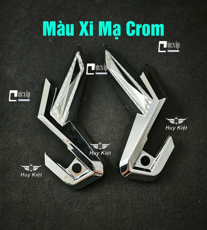 Ốp Gác Chân Sau AirBlade AB 2023 - 2025 160cc, 125cc Xi Mạ Crom, Carbon MS6804