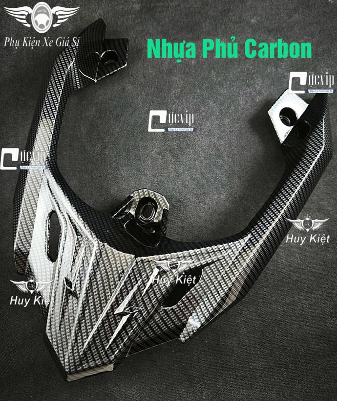 Ốp Cảng Sau Carbon, Xi Mạ Crom Airblade AB 160cc, Airblade 2020 - 2025 125cc 150cc 160cc MS6770