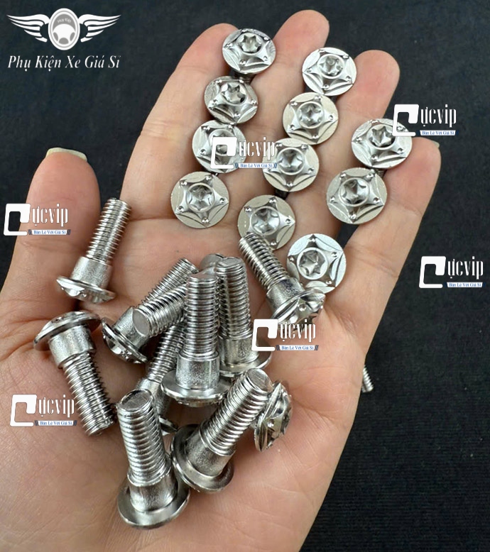 Ốc Dĩa 8Li 25 CÓ GỜ SAO NHỌN Win V1 V2 V3, Wave, Dream, Future, Sonic, Vision (Giá 1 Con) MS6762