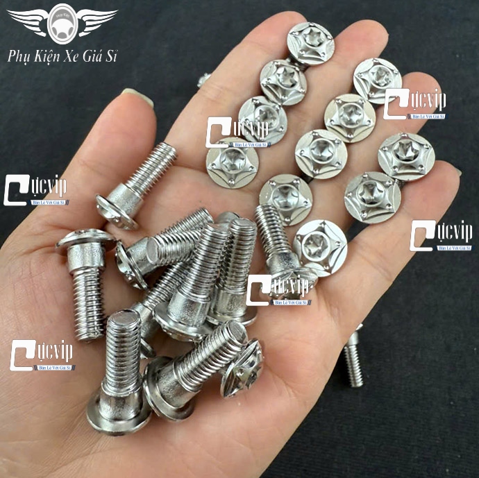 Ốc Dĩa 8Li 25 CÓ GỜ SAO NHỌN Win V1 V2 V3, Wave, Dream, Future, Sonic, Vision (Giá 1 Con) MS6762