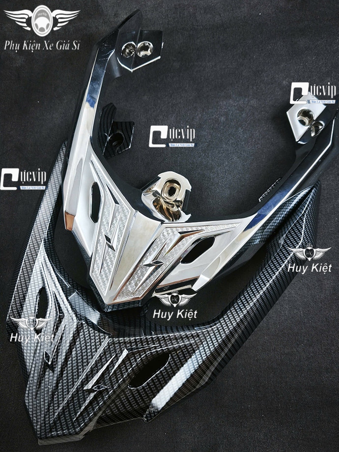 Ốp Cảng Sau Carbon, Xi Mạ Crom Airblade AB 160cc, Airblade 2020 - 2025 125cc 150cc 160cc MS6770