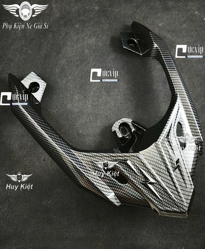Ốp Cảng Sau Carbon, Xi Mạ Crom Airblade AB 160cc, Airblade 2020 - 2025 125cc 150cc 160cc MS6770