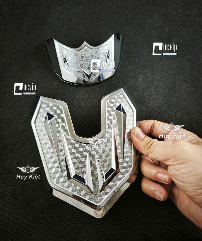 Ốp Mỏ Và Đuôi Dè Trước Sau AirBlade AB 2023 - 2025 160cc, 125cc Xi Mạ Crom MS6811