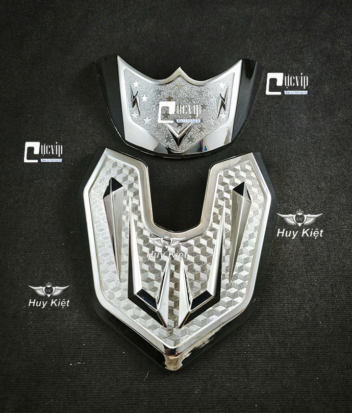Ốp Mỏ Và Đuôi Dè Trước Sau AirBlade AB 2023 - 2025 160cc, 125cc Xi Mạ Crom MS6811
