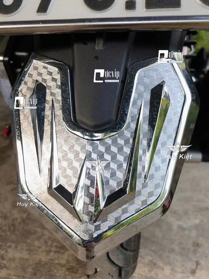 Ốp Mỏ Và Đuôi Dè Trước Sau AirBlade AB 2023 - 2025 160cc, 125cc Xi Mạ Crom MS6811