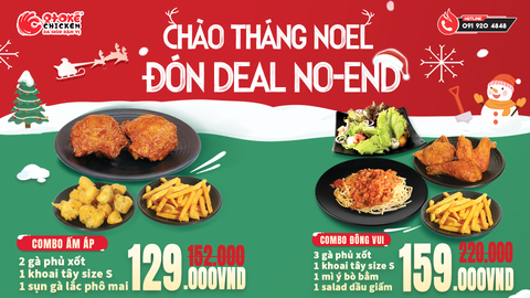 CHÀO THÁNG GIÁNG SINH - ĐÓN DEAL LUNG LINH