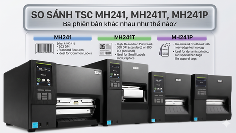 So sánh TSC MH241, MH241T và MH241P: Ba phiên bản khác nhau như thế nào?