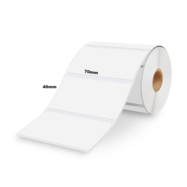 decal giấy kích thước 70x40mm x 50m