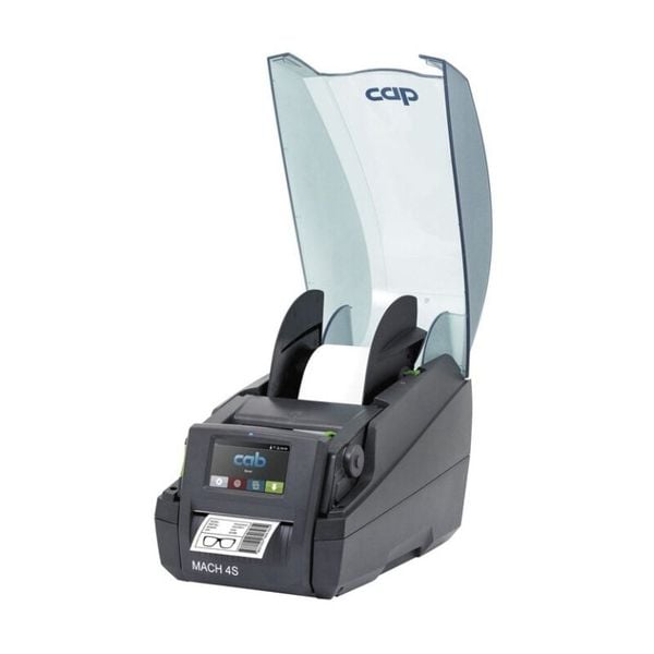 Bên trong máy in mã vạch CAB MACH 4S 600dpi Type P