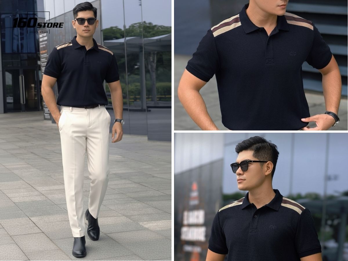 Áo thun polo nam form regular phù hợp mọi vóc dáng