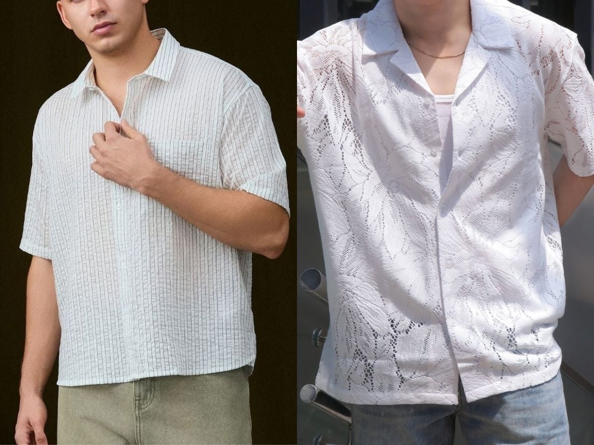 Chất liệu và kiểu áo quyết định phong cách