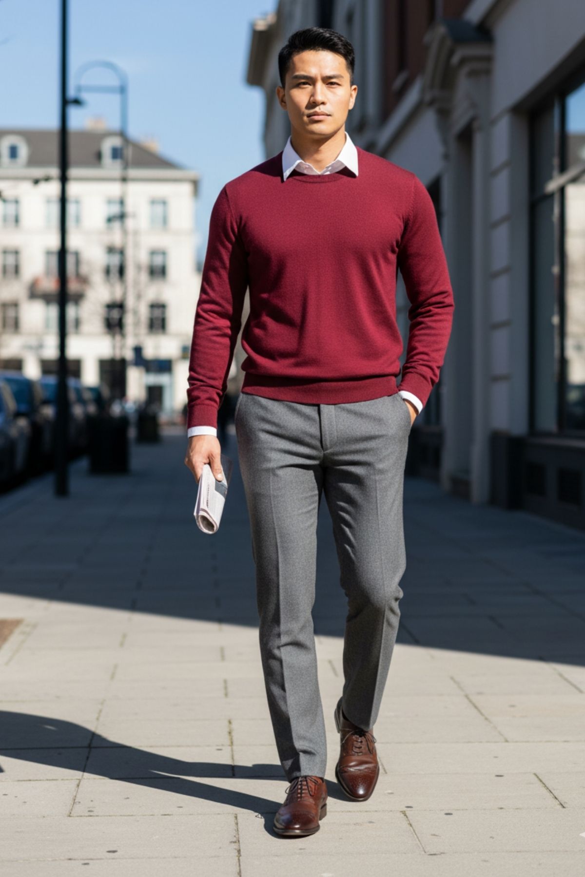 Lựa chọn items vừa vặn, gọn gàng khi phối đồ smart casual