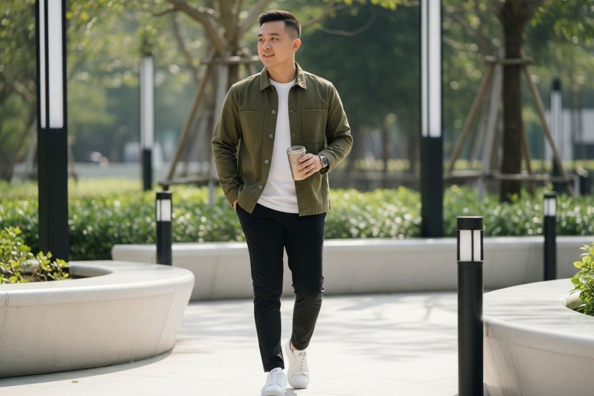 Phối đồ dạo phố cuối tuần