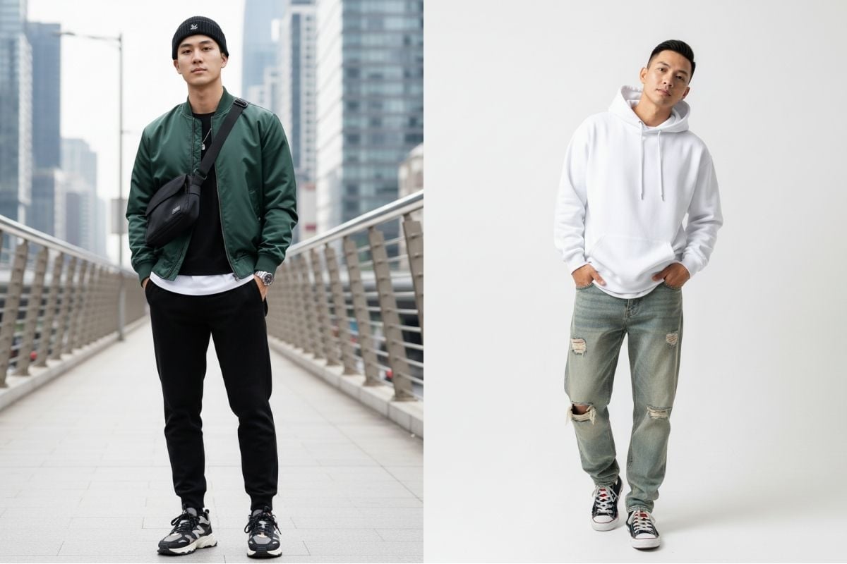 Phong cách streetwear nam hiện đại