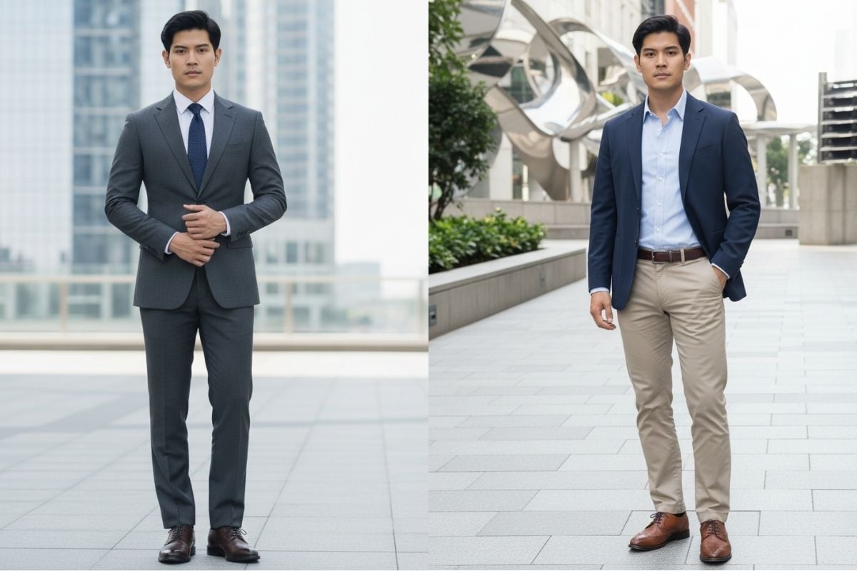 Phong cách thời trang nam thanh lịch công sở
