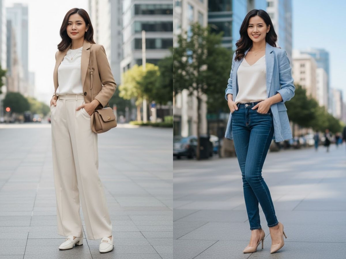 Smart casual với áo blazer