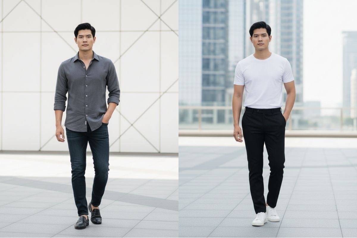 Thời trang nam Minimalist basic hiện đại