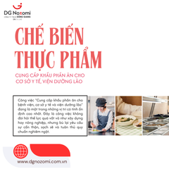 TÌM HIỂU NGHỀ CUNG CẤP KHẨU PHẦN ĂN CHO CƠ SỞ Y TẾ, VIỆN DƯỠNG LÃO