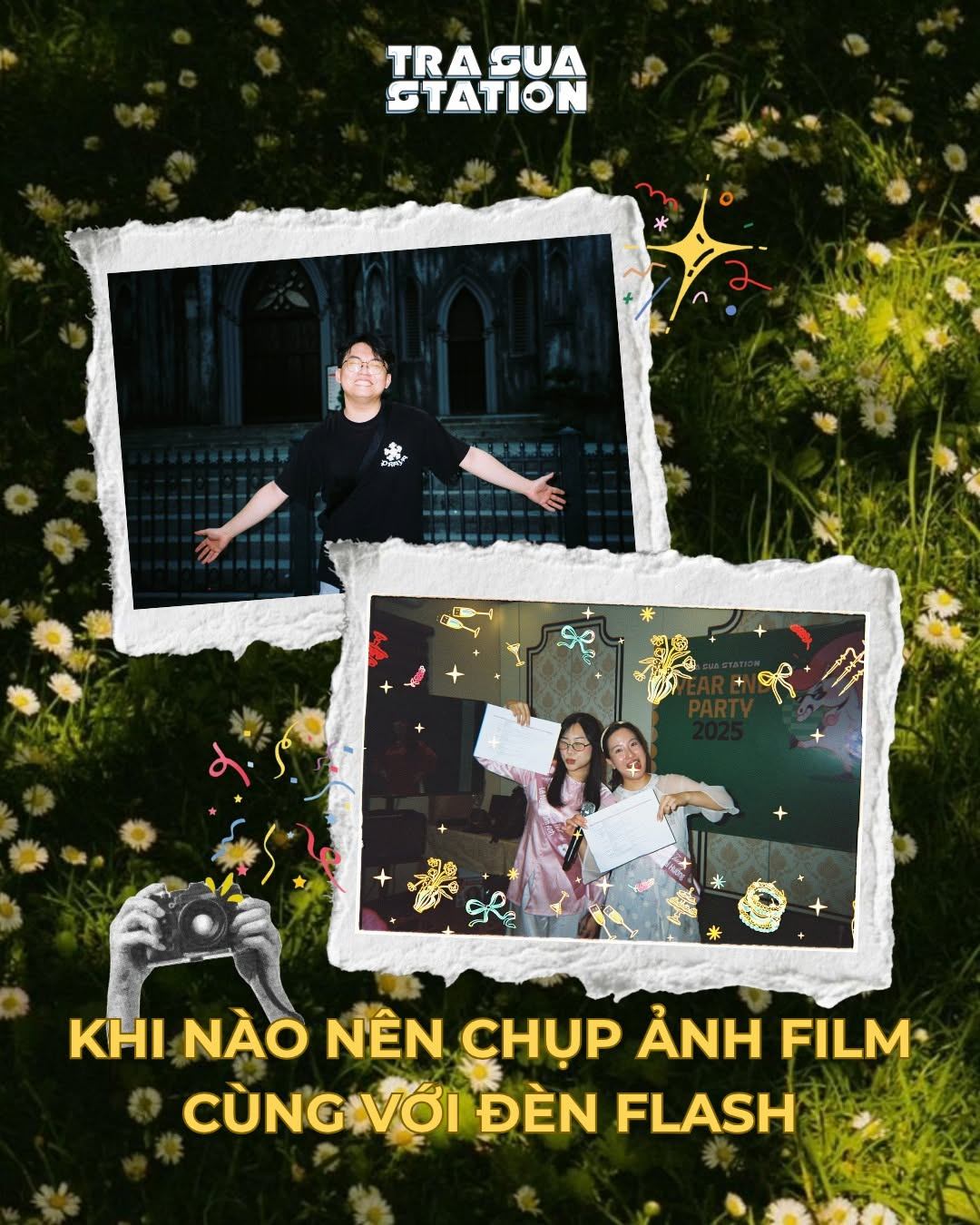 KHI NÀO NÊN CHỤP ẢNH FILM CÙNG VỚI ĐÈN FLASH