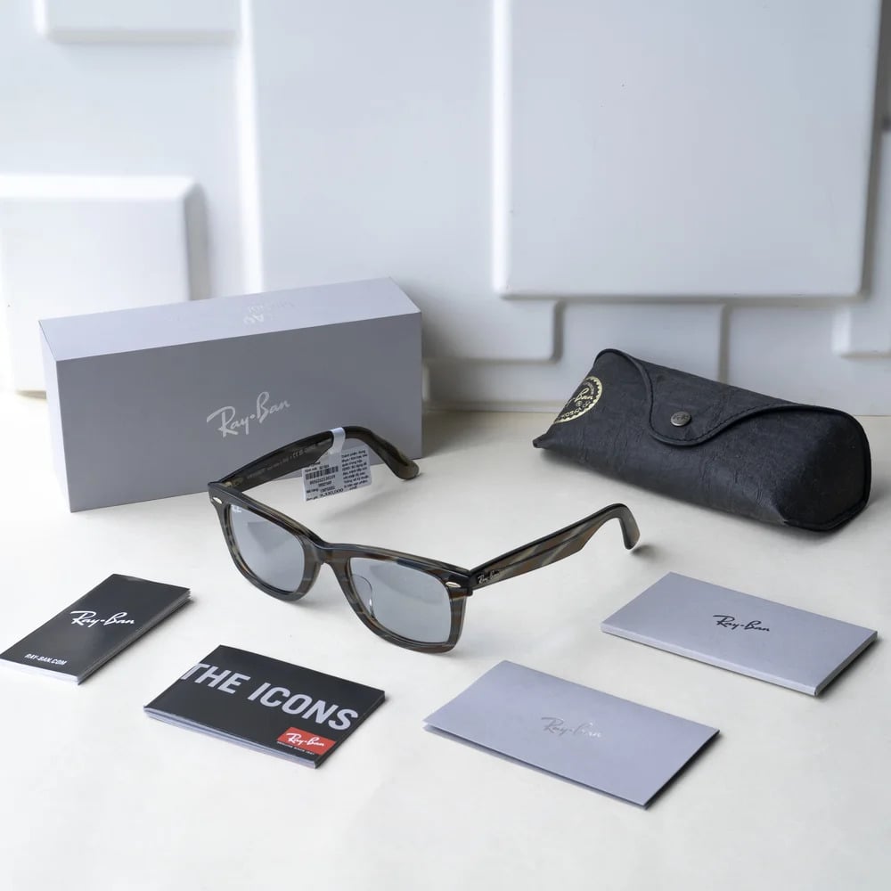 Ray-Ban Orignal Wayfarer Change 0Rb2140F Kính Mát – Tem Chính Hãng Luxottica